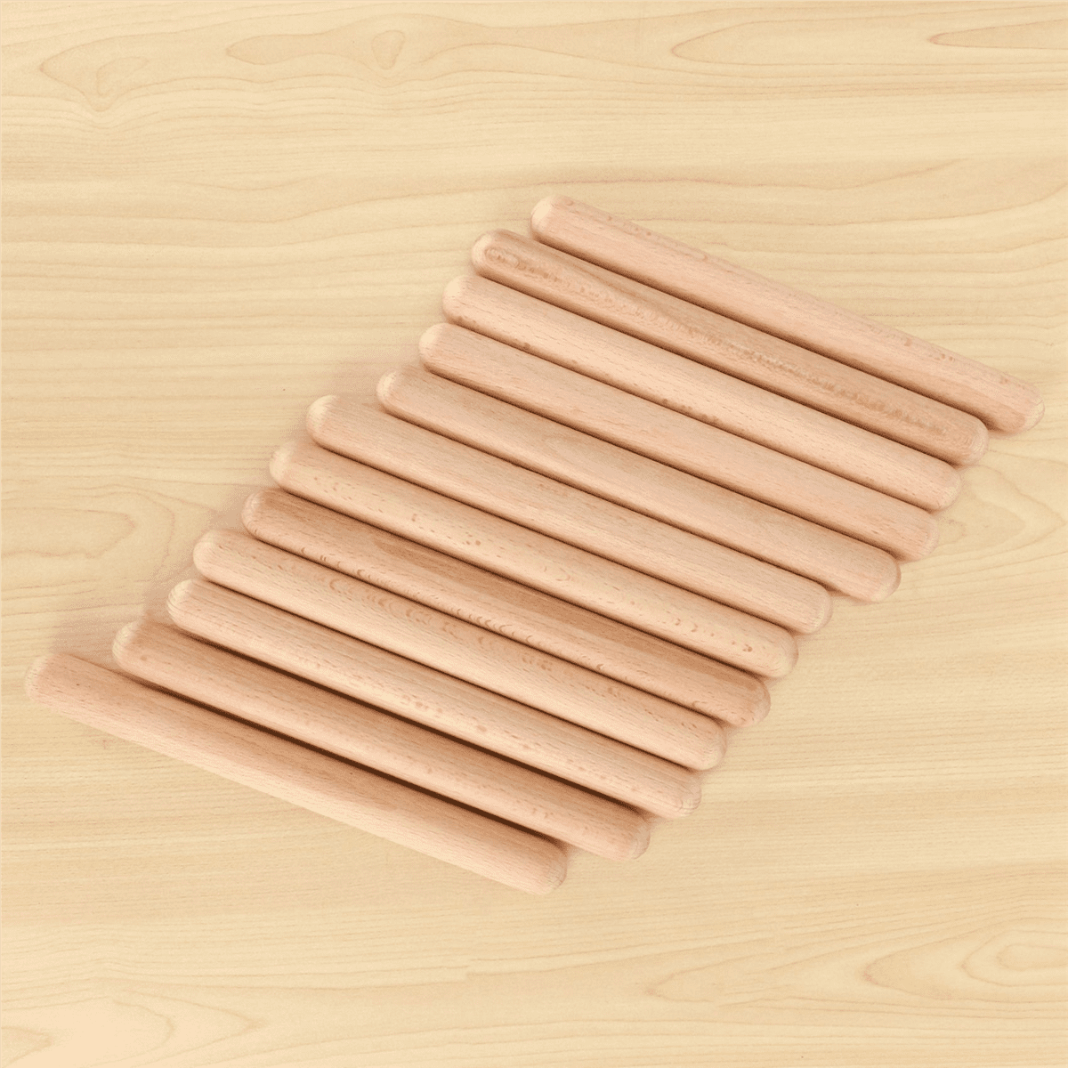 48 Pairs Wood Claves Musical Percussion Instrument Rhythm Sticks Percussion Rhythm Sticks Children Musical Toy