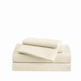 thumbnail image 6 of Truly Soft Everyday Solid Microfiber 100% Microfiber Polyester Deep Pocket Vanilla 3-Piece Twin XL, All Season, Adult Size, OEKO-TEX Certified, 6 of 13