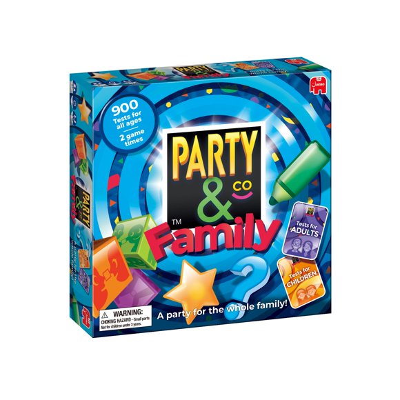 Party & Co. Juego familiar Jumbo Multi Challenge de más de 8 años