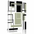 thumbnail image 2 of Canvas Wall Art Abstract Lines Art Canvas Art Print Black Green Geometric Modern Texture Pictures Wall Decor for Living Room Bedroom Artwork Decorations Stretched Framed Ready to Hang 8"x10", 2 of 9