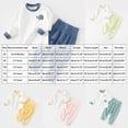 thumbnail image 4 of masbird Boys Girls Cotton Pajamas 2Pieces Set Long Sleeve Toddler Kids Clothes Fall Winter Sleepwears for 6-12 Months 12-24 Months 2 3 4 5 6 7 8 9 T Children(Grey,2-3 Y), 4 of 6