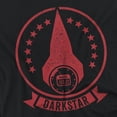 thumbnail image 2 of Top Gun Darkstar Logo Women's Loose T-Shirt, Black, X-Large, 2 of 4