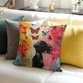 thumbnail image 3 of BANET Girl Throw Pillow Covers , Street Decorative Cushion Cases Decor for Couch Bed Patio Bench Sofa Pillowcase 12x12in, 3 of 5