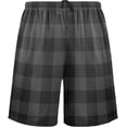 thumbnail image 2 of GZHJMY Buffalo Plaid Pajama Pants Short for Men, Lounge Pants Lightweight Men Pajama Bottoms with Drawstring Pockets, Christmas New Year Birthday Gifts, Small, 2 of 7