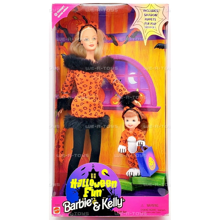 1998年 Halloween Fun Barbie &Kelly Halloween Fun Barbie & Kelly Doll Set Target Special Edition