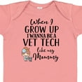 thumbnail image 4 of Inktastic Vet Tech Mom Veterinary Technician Girls Baby Bodysuit, 4 of 5