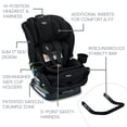 thumbnail image 3 of Britax Poplar S Asiento convertible para automóvil, asiento para automóvil 2 en 1 con diseño delgado de 17 pulgadas, tecnología ClickTight, Onyx, 3 of 5