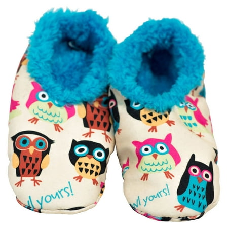 I'm Owl Yours Fuzzy Feet Kids Slippers