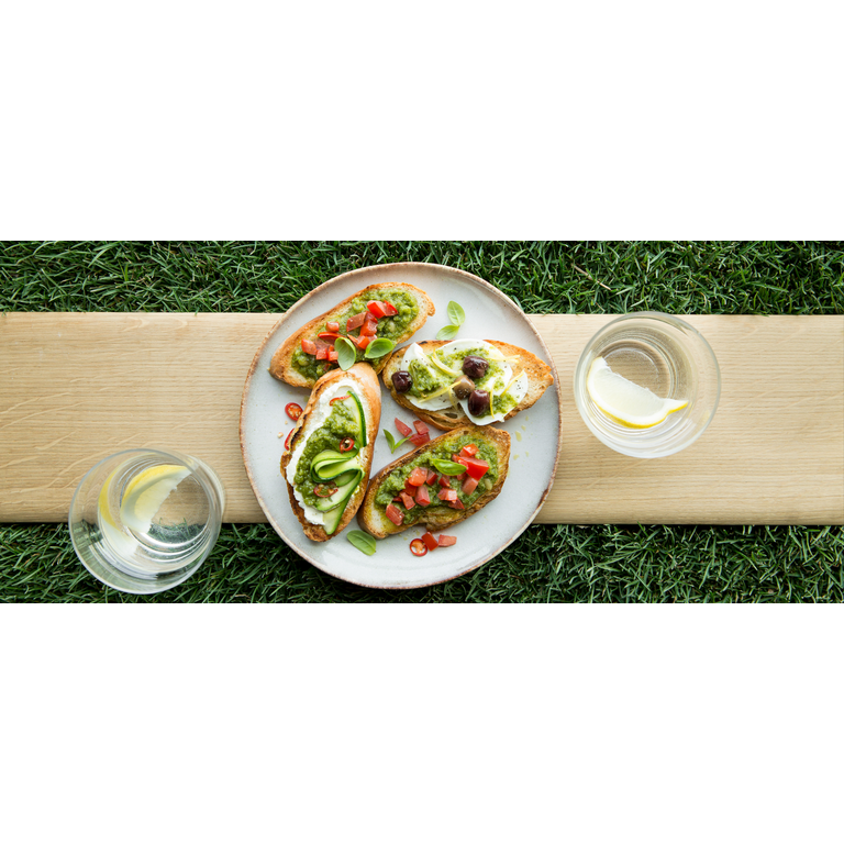 Giovanni Rana Pesto Premium Pasta Topping Jar (Share Size, 12.5oz), 1/4 Cup (60 g), Refrigerated