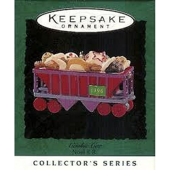 Hallmark Cookie Car 1996 Miniature Noel Railroad Keepsake Ornament QXM4114