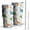White Dinosaurs Geometric, variant on 30oz White Dinosaurs Fossils Plants Pattern Tumblers Stainless Steel Tumbler with Lid and Straw,Vacuum Insulated Double Wall Travel Tumbler Cups Mug with Cleaning Brush for Coffee,Tea