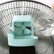Portable Cooler, Air Cooler, Cooled with Ice Cubes without Drilling, Electric Fan Refrigeration Household Floor Fan Desktop Summer Ice Head Fan, Suitable for Bedroom, Office Fans and Other Scenarios