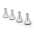 thumbnail image 2 of K&B Bedframe Glides Chrome (Set of 4), 2 of 3