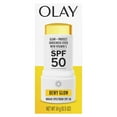thumbnail image 2 of Olay Glow & Protect SPF 50 Face Sunscreen Stick, Fragrance Free , Dewy Finish Sunscreen Stick with SPF 50 Broad Spectrum Sunblock for All Skin Types, 2 of 10