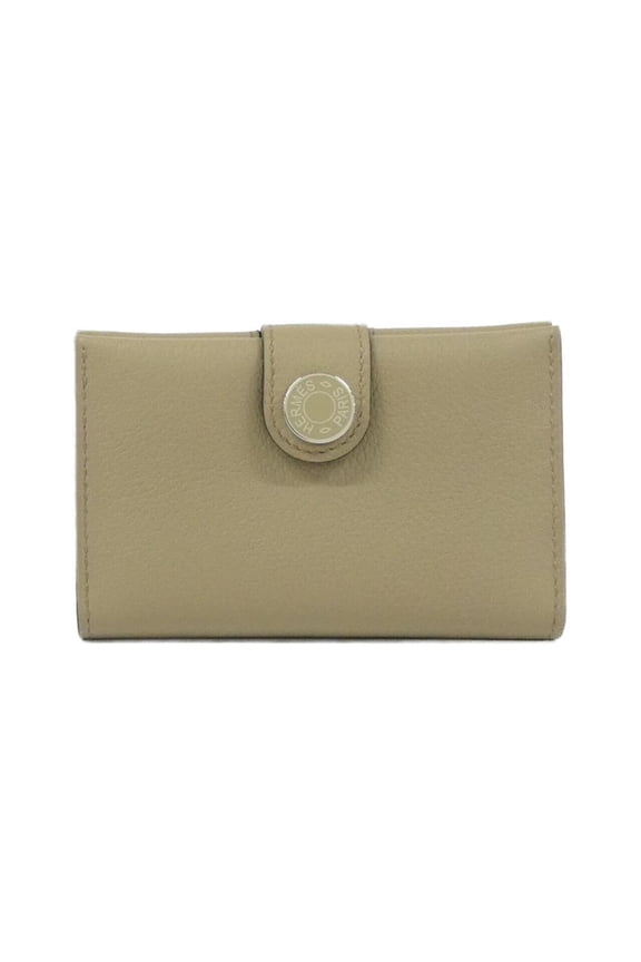 Pre-Owned Hermes Herms R.M.S. 084335CK Business Card Holder/Card Case