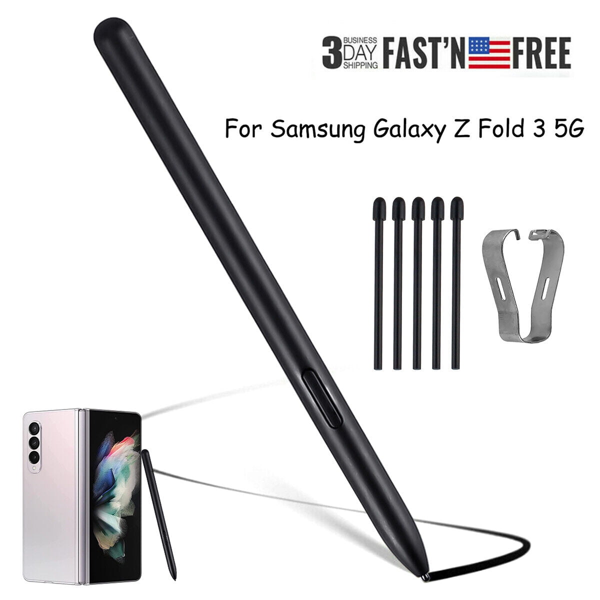 Stylus S Pen Replacement Fold Edition For Samsung Galaxy Z Fold 3 5G w