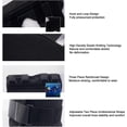 thumbnail image 4 of unique Knee Braces, 3 Panel Adjustable Knee Leg Splint Pain Reduce Speed Recovery Knee, 4 of 5