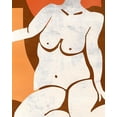 thumbnail image 2 of Wang, Melissa 12x14 Black Ornate Wood Framed with Double Matting Museum Art Print Titled - Heat III, 2 of 4