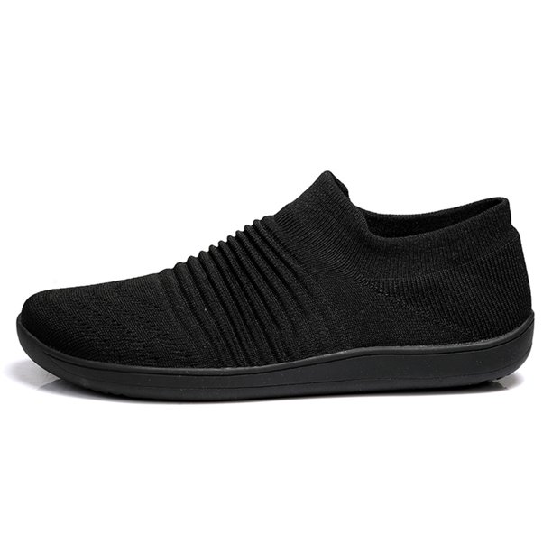 Zapatos Casuales Descalzos Calcetín La Caja Punta Ancha Mujeres Hombres Cero Caída Ancho para Interiores Al Aire Libre