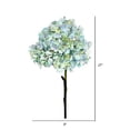thumbnail image 2 of Vickerman Hydrangea Spray Artificial-Flowers, 27", Blue, 2 of 2