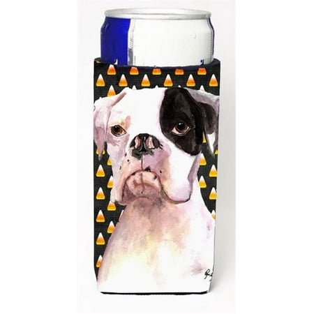 

Cooper Candy Corn Boxer Halloween Michelob Ultra bottle sleeves for slim cans 12 oz.
