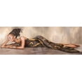thumbnail image 2 of Duval, Sonya 24x11 Gold Ornate Wood Framed with Double Matting Museum Art Print Titled - Beaute d Afrique, 2 of 4
