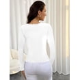 thumbnail image 3 of Sueter Mujer Canalé Moda Sweater Dama Abrigo Ligero Blusa LOLE Sueter, 3 of 3