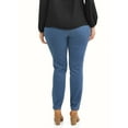 thumbnail image 2 of JMS Just My Size by Hanes Women's Plus Size Pull-On Stretch Denim Jeggings, 2 of 5