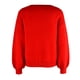 thumbnail image 4 of Suéter de cuello redondo para mujer, moda informal, color retro, tejido de manga larga, suéter de cuello redondo para mujer, 4 of 5