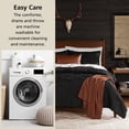 thumbnail image 5 of Mainstays Full/Queen Comforter Set, All-Season, 5-Piece, Black Jacquard Geo, 5 of 12