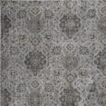 thumbnail image 2 of 8'x11' Silver Machine Woven Traditional Floral Indoor Area Rug, 2 of 3