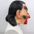 thumbnail image 1 of Cubierta de cara de gallo con rostro humano Ticfox accesorios para disfraces de Halloween, 1 of 7