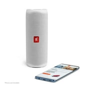 Open Box JBL Flip 5 White Portable Bluetooth Speaker