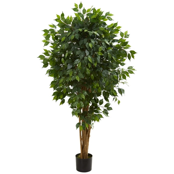 Nearly Natural 5.5' Ficus Artificial Tree