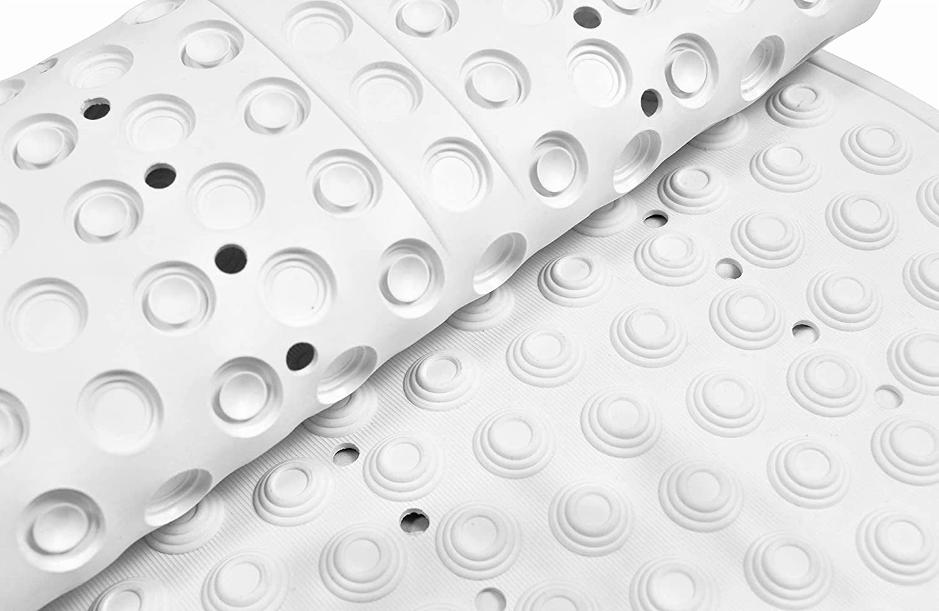 KMINA - Extra Long Bath Mat for Tub Non Slip (41" x 16") - Made in Europe