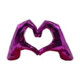 thumbnail image 1 of Escultura de mano de corazón Strade Fareast Limited Resina, 1 of 5