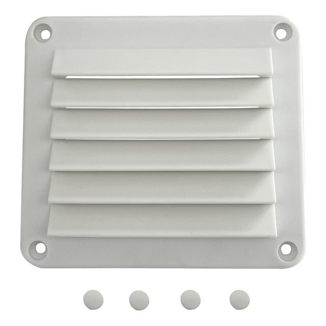 Rejillas de ventilación Zulema con persianas de Acero inoxidable
