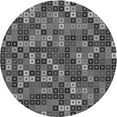 thumbnail image 1 of Ahgly Company Tapis Rond Lavable en Machine Intérieur Transitionnel Gris Canon, 4 Pieds Rond, 1 of 7