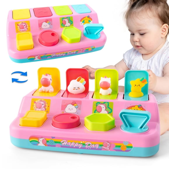 Juguete educativo Tovol Zerky Montessori Pop Up Cause de 1 a 3 años