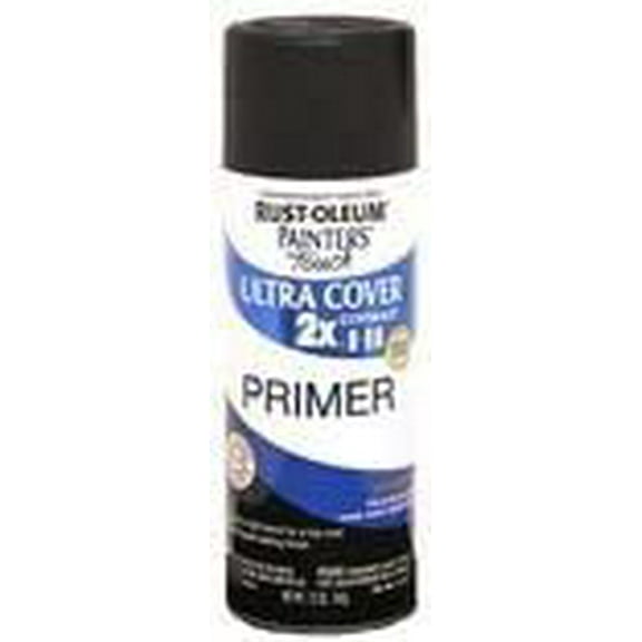 Rust-Oleum Painter's Touch Multi-Purpose Spray Paint - Flat Black Primer - 12-Ounce