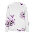 thumbnail image 4 of 2023 Sweat-Shirt Mode pour Femmes 50% de Réduction Liquidation Col Rond Imprimé Pull Ample à Capuche Manches Longues, 4 of 5