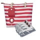 thumbnail image 3 of Bolsa térmica para vino rojo, portátil bolsa de mano para playa roja para vino, 3 of 7