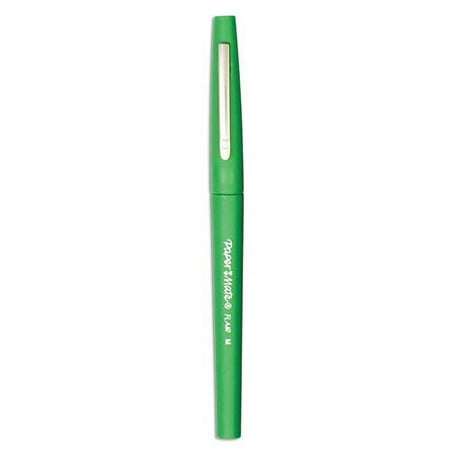 Point Guard Flair Felt Tip Porous Point Pen, Stick, Medium 0.7 Mm, Green Ink, Green Barrel, Dozen | Bundle of 2 Dozen