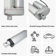 thumbnail image 2 of 12V Mini Linear Electric Actuator 1 inch, 150 lbs Force, Innovative Compact Design, 2 of 5