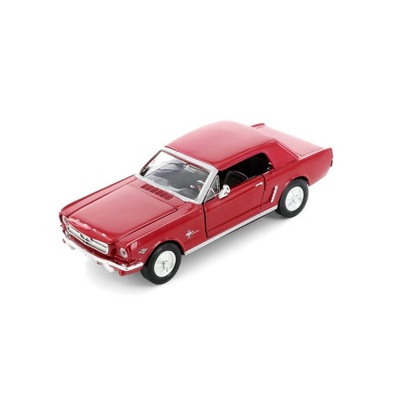 1964 1/2 Ford Mustang Hardtop, Red - Showcasts 77273R - 1/24 Scale Diecast Model Car