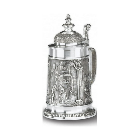 Beer stein 0,5 Litre avec Couvercle Pointu