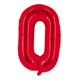 thumbnail image 1 of Globo de aluminio de imitación de letra roja fina de 16 pulgadas, globo de película de aluminio para decoración de bodas de color rojo rosa, 1 of 6