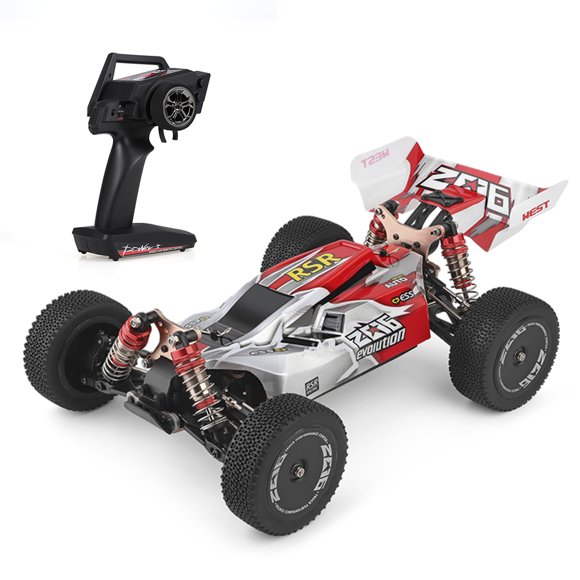 Wltoys XKS 144001 Voiture RC 60 Km/h Haute Vitesse 1/14 2,4 GHz RC 4WD Course Tout-Terrain Drift Voiture RTR