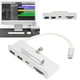 thumbnail image 3 of Hub USB C, 6 En 1 Tipo Hub USB3.1 GEN2 De aleación De Aluminio C Fácil De Instalar Para Computadora AIO, 3 of 7