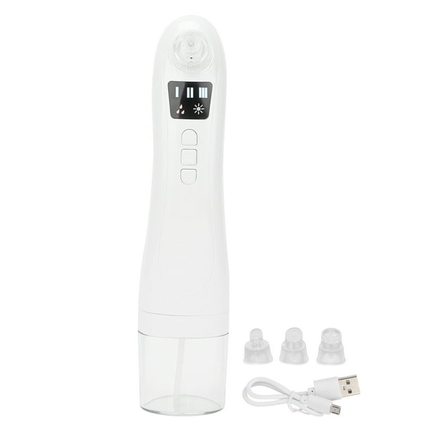 Limpiador de poros facial con microburbujas, extractor de puntos blancos y herramienta de succión, máquina exfoliante al vacío